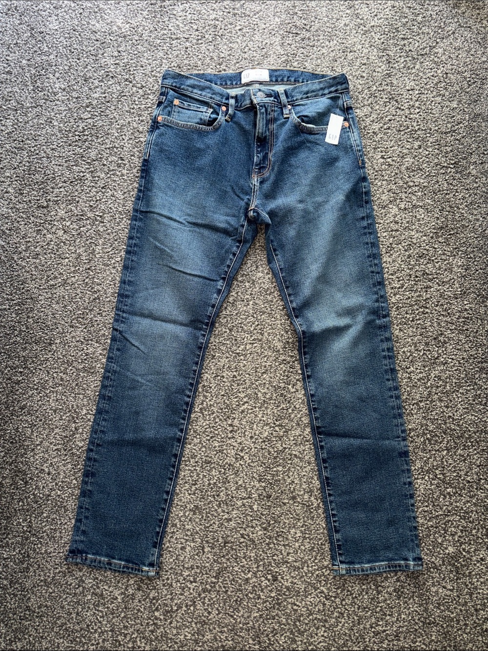 Gap Men's Slim Fit Denim Jeans Medium Dark Blue NWT Size 31/30